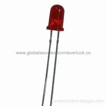 Round Red LED Components Diode, Competitive Price and Prompt Delivery 5-year Warranty